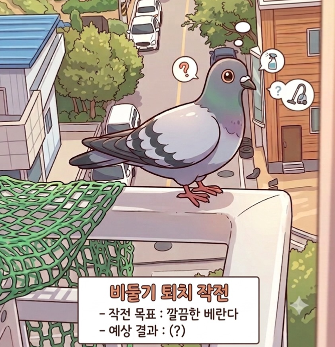 [일상] - 비둘기 퇴치 방법
