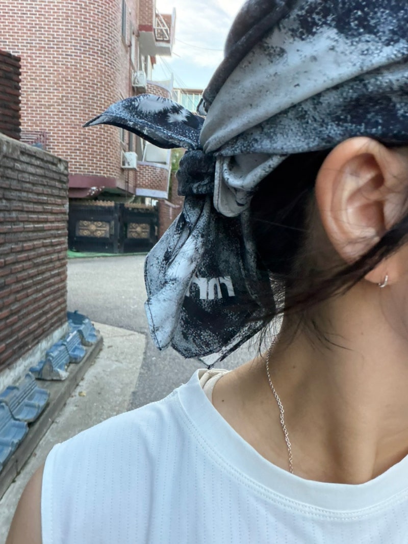 러닝 느좋 추천템 rnrn 반다나 :: 그래픽 반다나 추천 / 묶는법 꿀팁