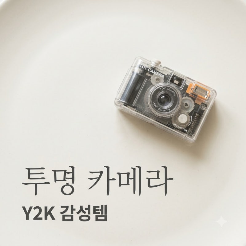 고독스 C100 투명 카메라 후기, 3만원대 Y2K 감성템의 실체와 활용법