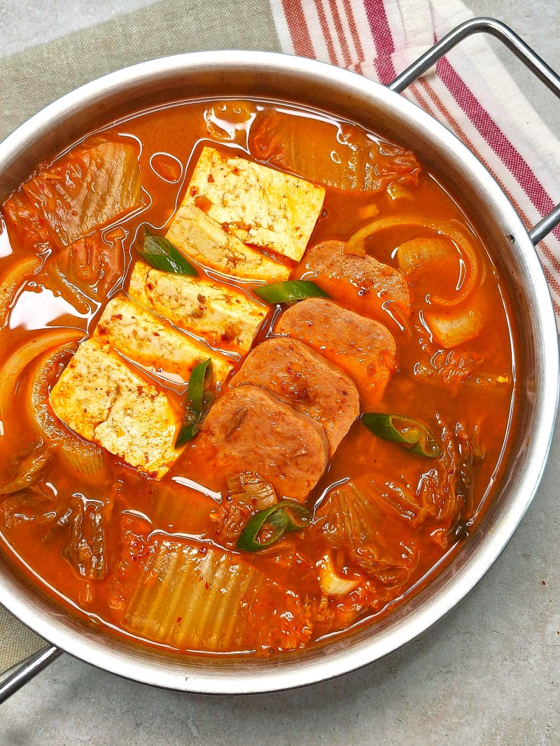 참치 김치찌개 레시피 스팸 김치찌개 끓이는법