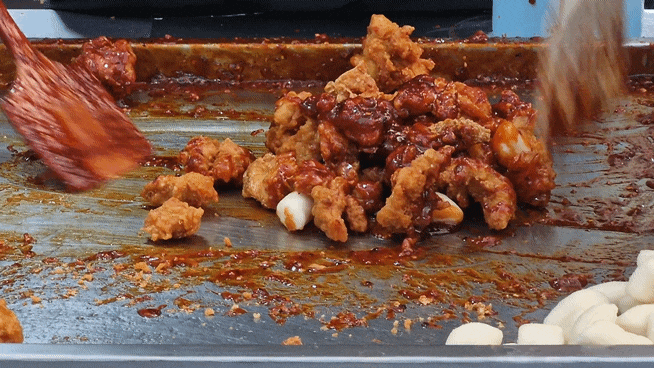 [구의] 자양시장 닭강정 맛집,바삭바삭한 닭강정시장 인기 맛집 '김씨치킨 자양시장점'
