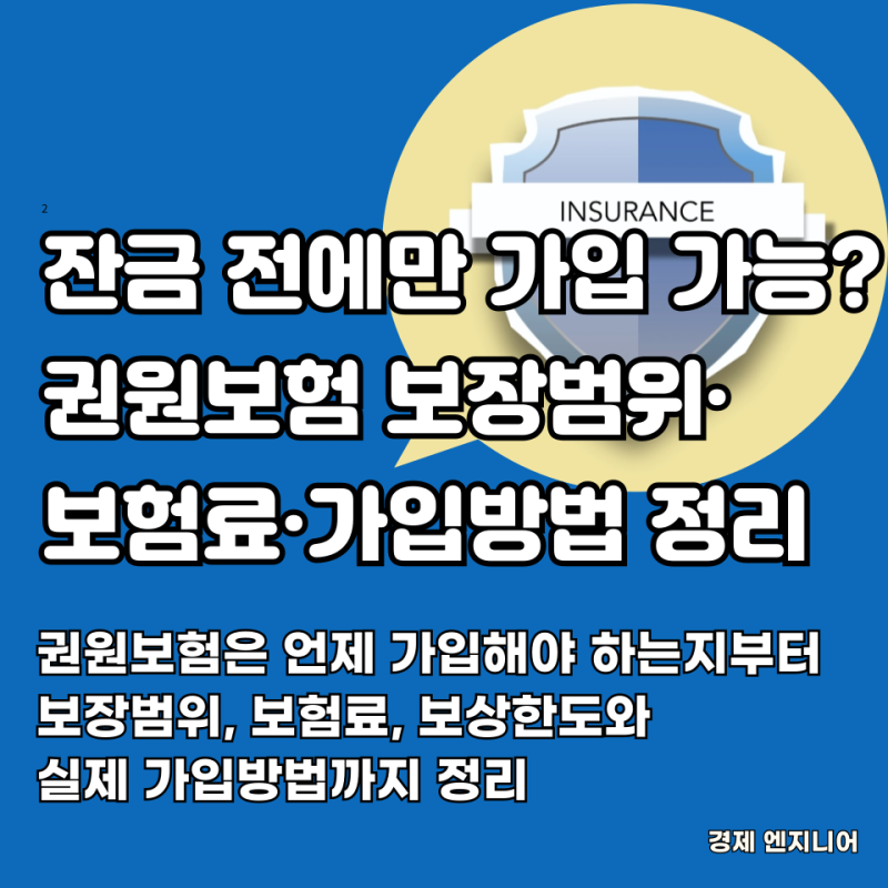 잔금 전에만 가입 가능? 권원보험 보장범위·보험료·가입방법 총정리