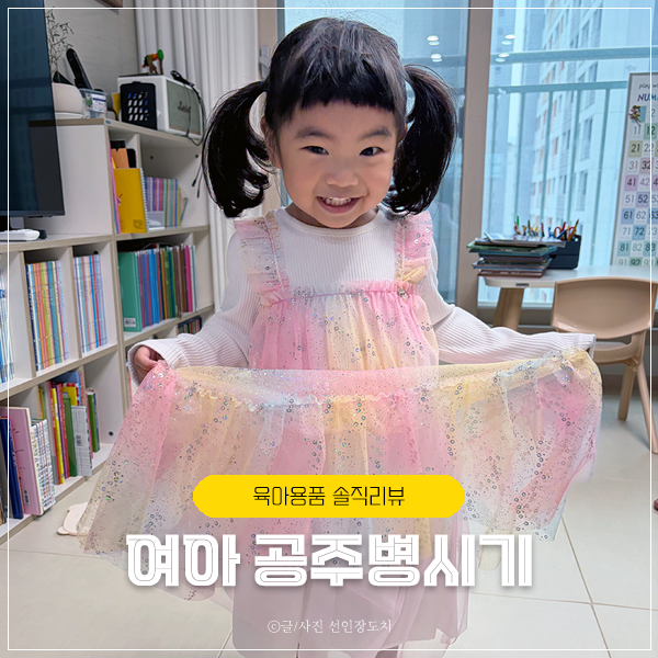4세여아 공주병 시기 피할수 없으면 즐겨라 프랜치캣 원피스