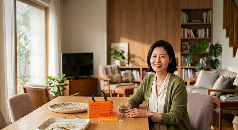 이알하나 ERR731 문소리 갱년기 영양제 효능 부작용 올바르게 먹는 방법