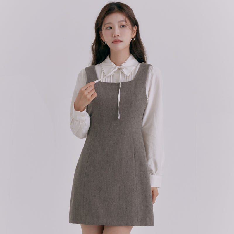 로엠 뷔스티에 미니 원피스 RMOWE4TR11, 30대 여름 하객룩 고민 끝!