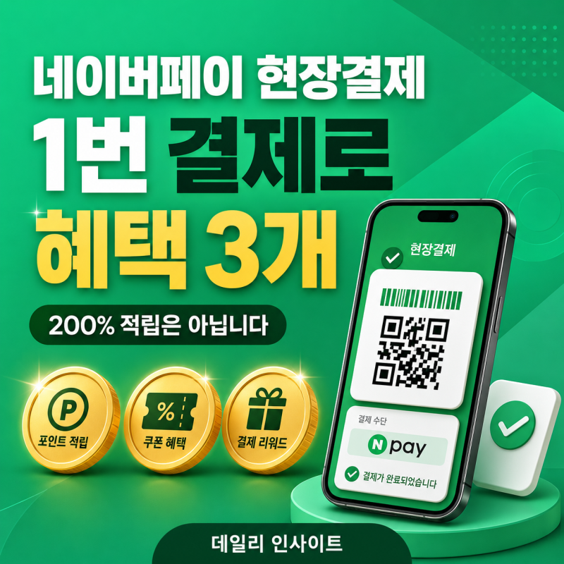 네이버페이 포인트 200% 적립? 실제로는 결제수단에 따라 혜택이 달라진다