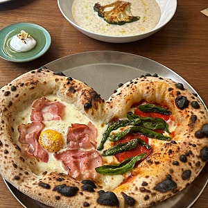 [부산 전포] “러프앤도우” 부산 전포 하트피자 화덕피자 맛집 후기