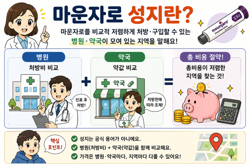 ㅇ마운자로 성지 2026 서울 종로 대구 부산 가격 비교 저렴한 곳 찾는 방법