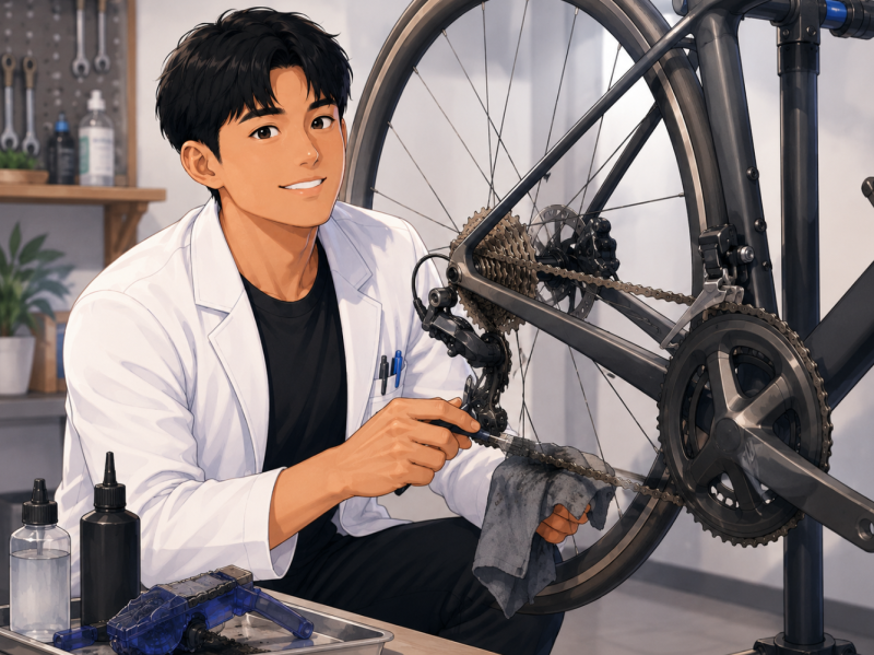 자전거 체인, 그냥 기름만 뿌리면 될까요? 돈 아끼는 체인 관리법