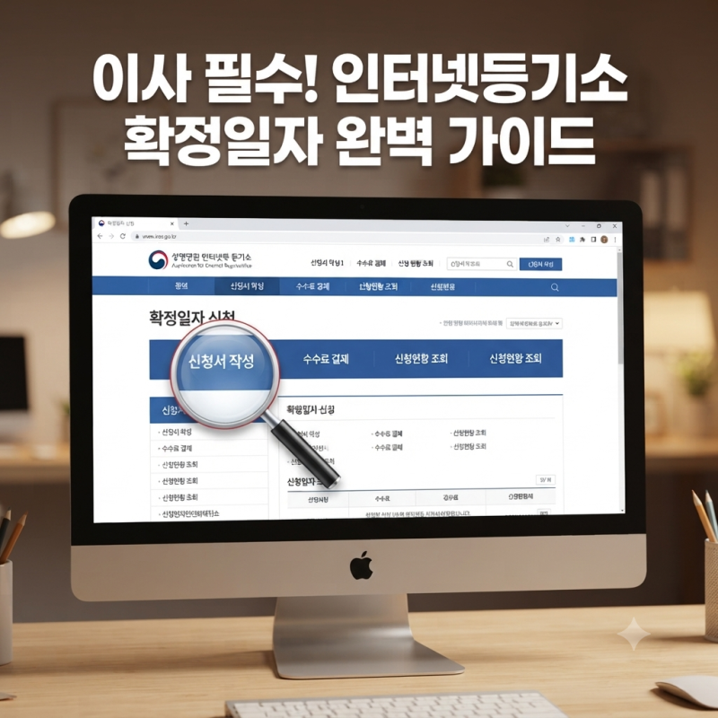 [이사 필수] 500원 비용과 5분 시간 투자로 내 보증금을 지키는 확정일자 받는 방법 인터넷 신....