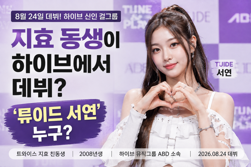 TWICE Jihyo's Sister Debuted at HYBE? Who is 'TUIDE Seoyeon' and Why is She Already Gaining Attention?