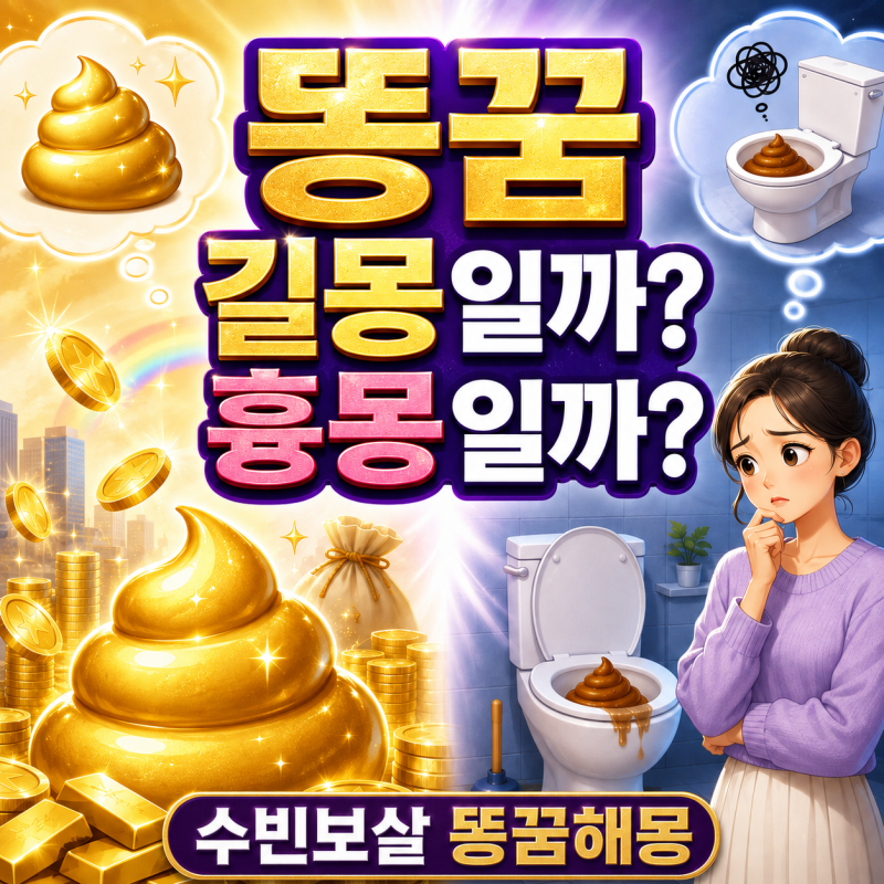 똥 꿈은 무조건 재물 꿈일까? 똥꿈해몽 / 강남점집 강남신점 논현동점집 신논현점집 삼성역....