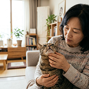 고양이 턱드름 검은깨 피지 원인 관리 치료 주의사항