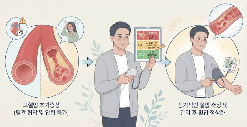 고혈압 초기증상 두통 어지러움, 코엔자임Q10 혈압 내리는 핵심 원리