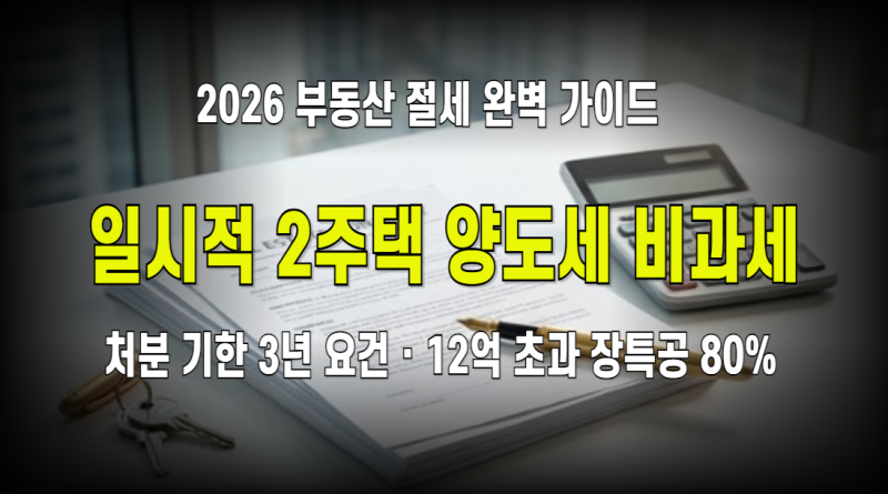 상급지 갈아타기 하려다 양도세 폭탄 맞는다? 일시적 1가구 2주택 비과세 처분 기한 3년과 12....