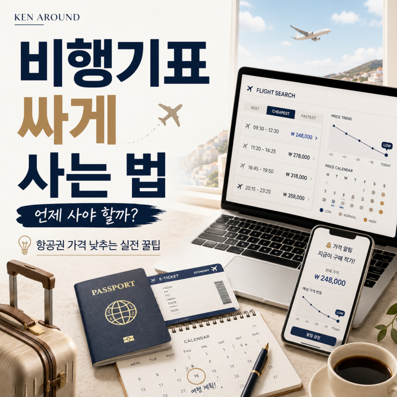 비행기표 싸게 사는 법｜언제 사야 할까? 항공권 가격 낮추는 실전 꿀팁 10가지