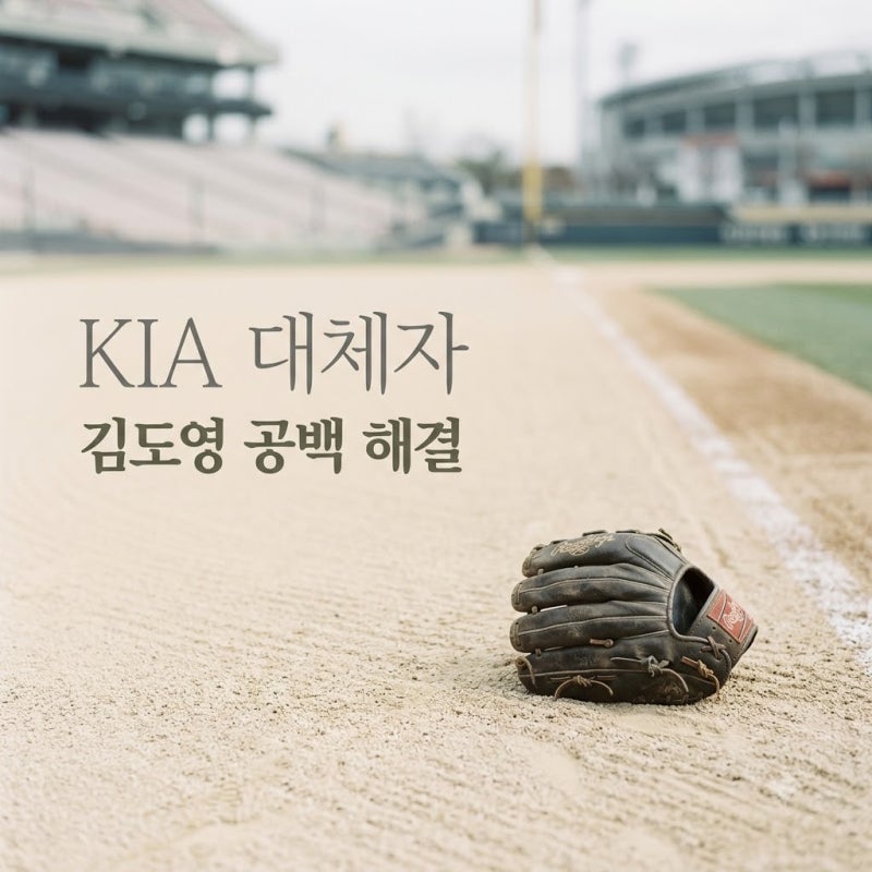 KIA 김도영 아시안게임 대체자 누구? 박민 복귀와 3루 공백 해결책