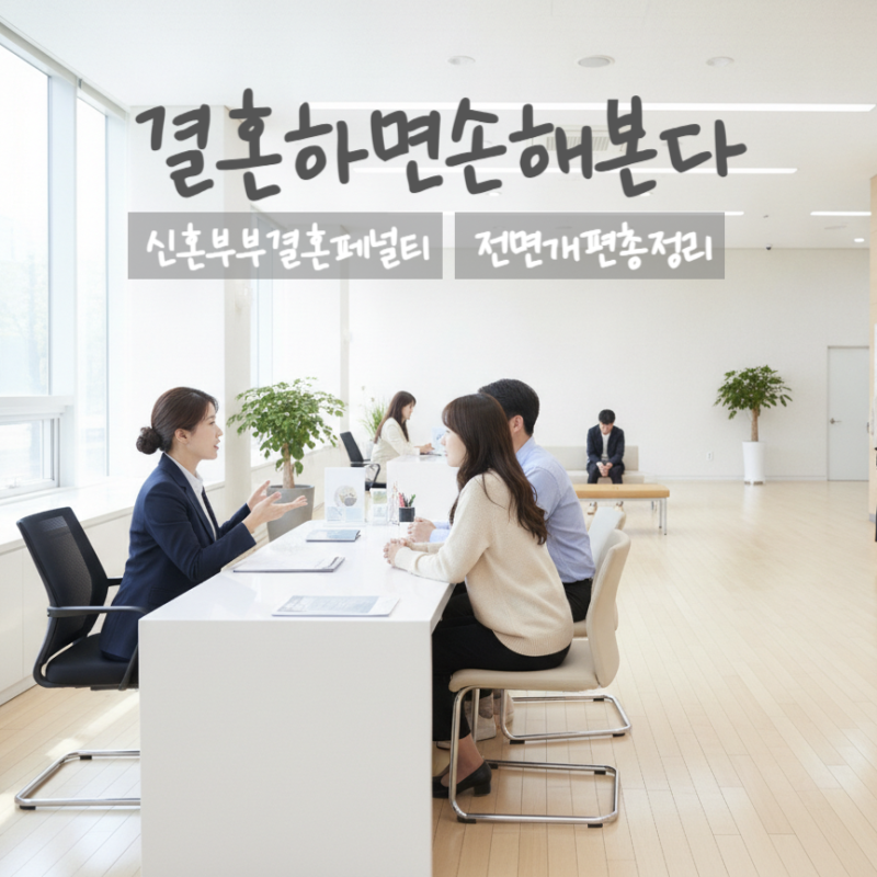 혼인신고 미루던 신혼부부 주목 | 대출·청약 결혼페널티사라질까?