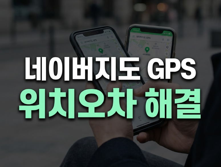 네이버지도 GPS 위치 설정 및 오류 해결법 5가지 총정리