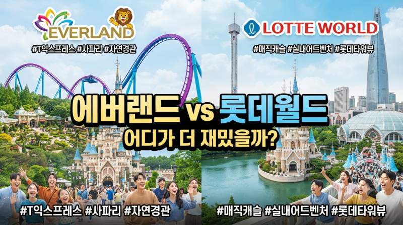 에버랜드, 롯데월드 할인 꿀팁과 9~11월 축제 총정리