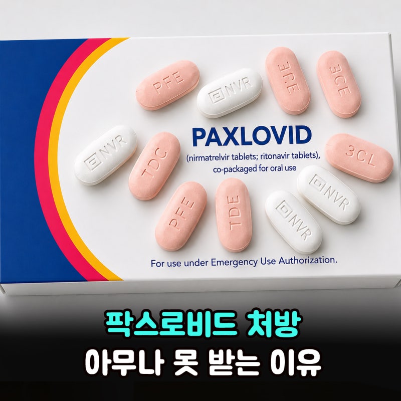 “코로나 약 5일 먹으면 끝?” 2026 팍스로비드 처방, 아무나 못 받는 이유