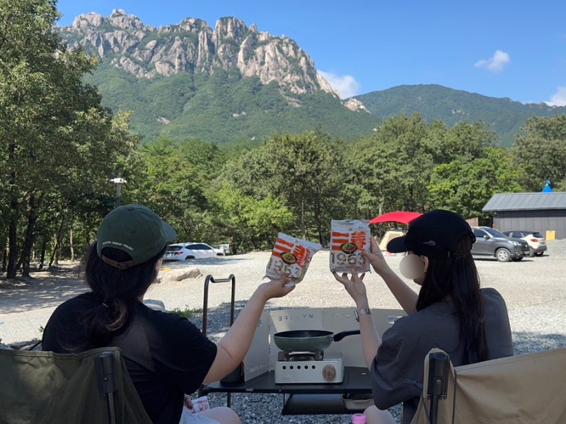 Camping #8. Goseong, Gangwon-do - Camping Neuru Campground (Easy Dome House)