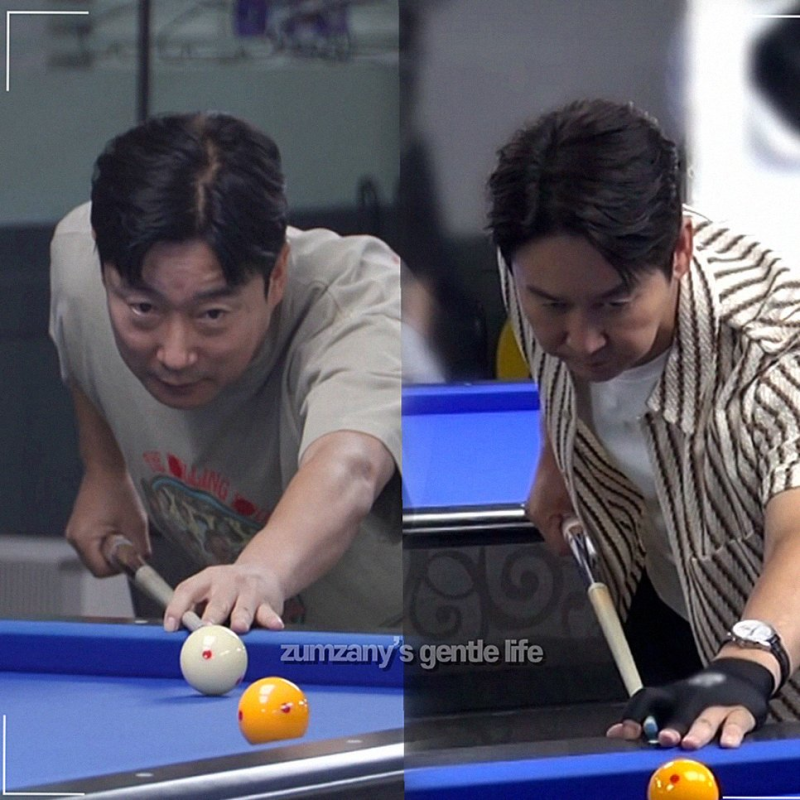 My Little Old Boy 10th Anniversary: Shin Dong-yeop and Lee Soo-geun's Billiards Match - A Game That Could Lead to Channel Deletion