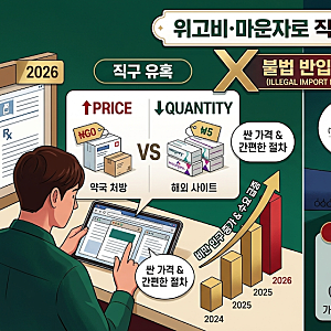 위고비 마운자로 직구해도 될까? 2026년 불법 반입 급증한 이유