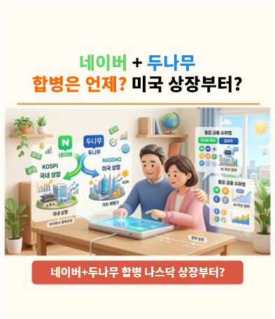 네이버 두나무 합병 어디까지 왔나? 미국 상장 vs 국내 상장 주가 전망 총정리