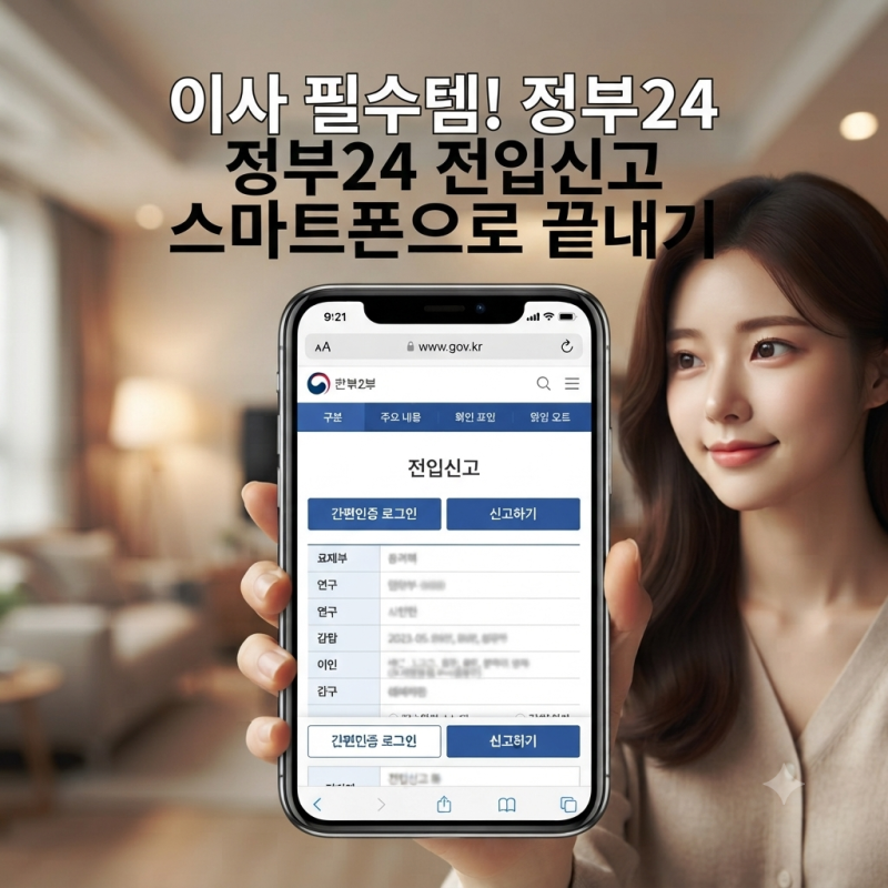 "이사 준비 필수" 이사하고 정신없는데 전입신고 꼭 동사무소에 직접 가야 할까? 전입신고 온....