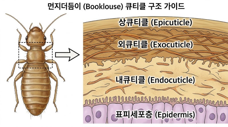먼지다듬이 생존환경과 온도·습도 영향