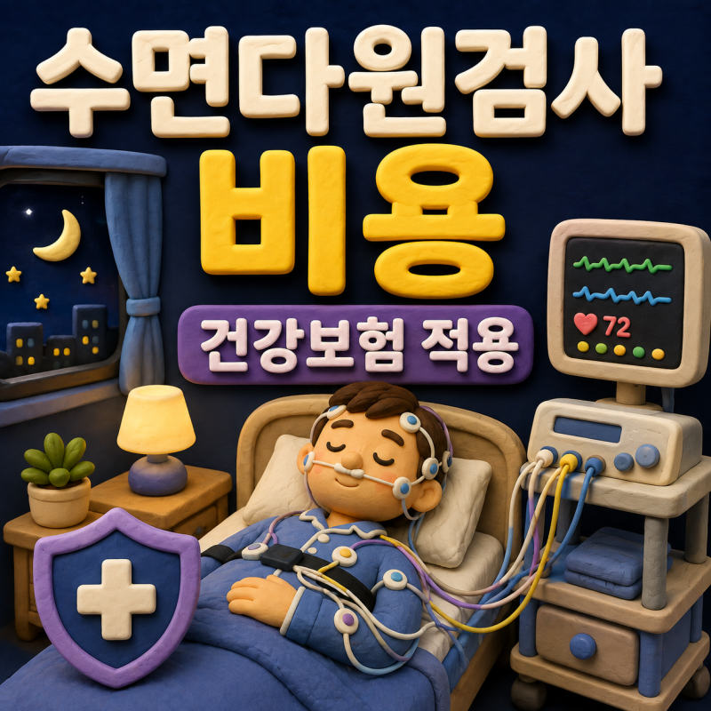 수면다원검사 비용 얼마? 건강보험·실손보험과 병원 찾는 법