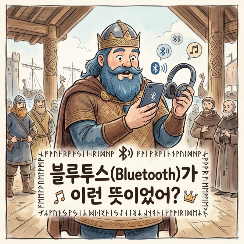 대박! 블루투스 뜻과 어원 유래