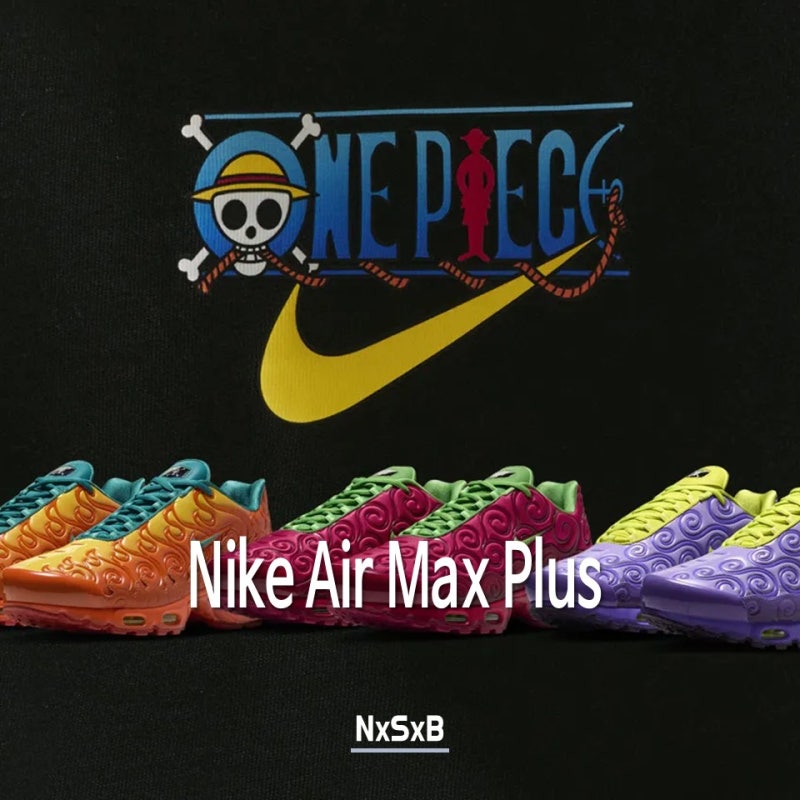 원피스 X 나이키 에어 맥스 플러스 발매 정보 / One Piece x Nike Air Max Plus “Devil Fruits” / 운동화