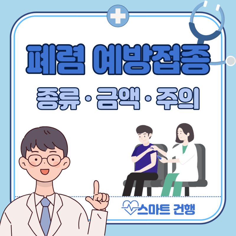 폐렴 예방접종 주기, 가격, 시기 : 폐렴구균 백신 주사