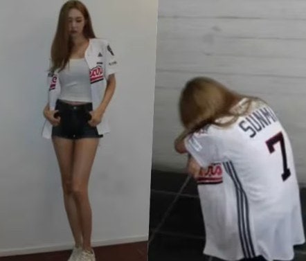 두 번의 시구, 두 번의 무산…선미가 주저앉은 사진 한 장이 말하는 것