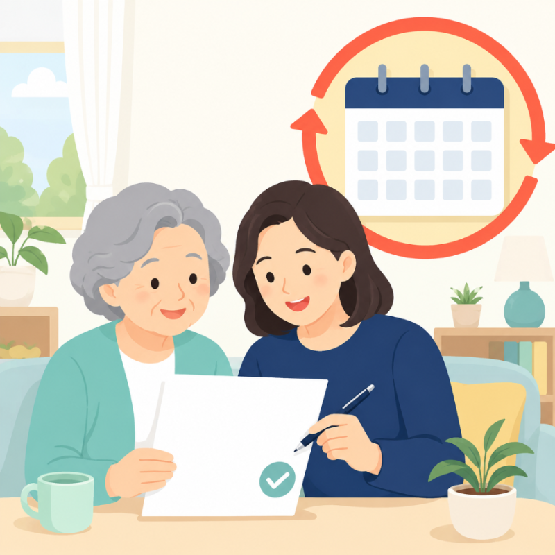 장기요양등급 갱신 신청, 언제 해야 할까? 인정 유효기간과 준비서류