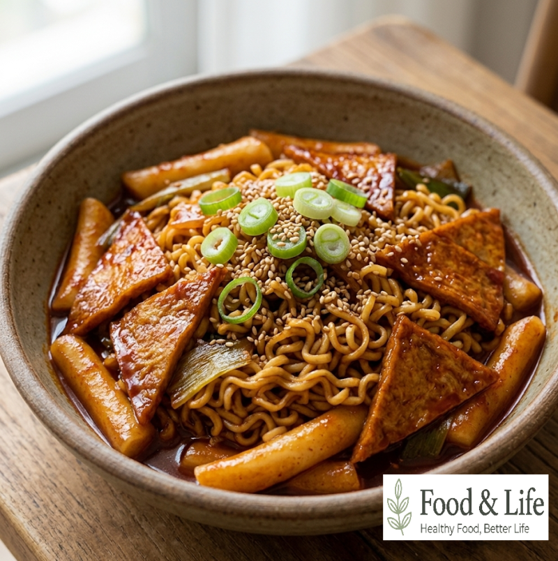 류수영 라볶이 황금레시피 (분식집 밀떡 라볶이 만드는 법)