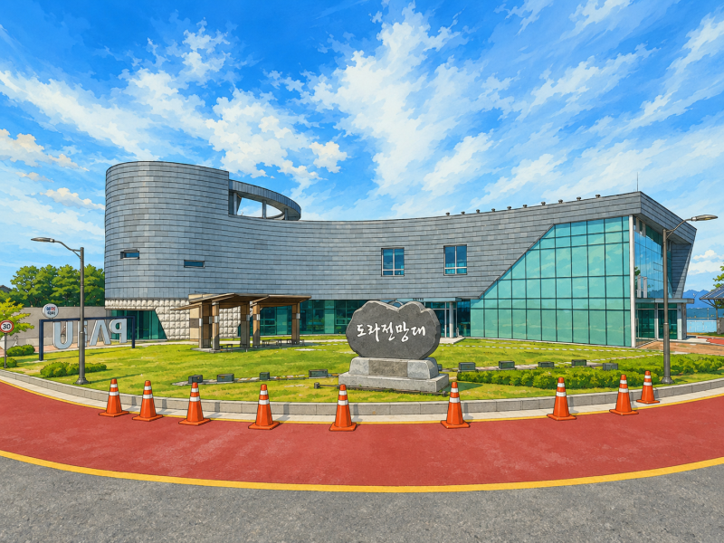 파주시티투어 1박2일 코스 도라산전망대 안보관광 신분증 필참