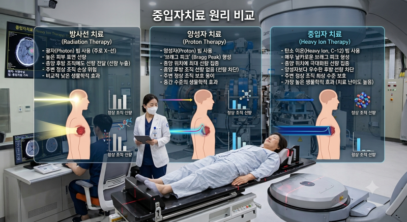 암 치료과정 이해하기 ⑥, 중입자치료란 무엇인가 (신촌 세브란스 기준)