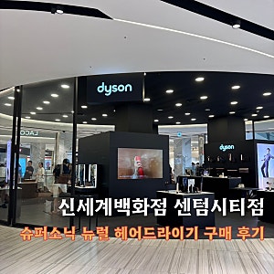 다이슨 슈퍼소닉 뉴럴 헤어드라이기 구매후기 (구매 꿀팁)