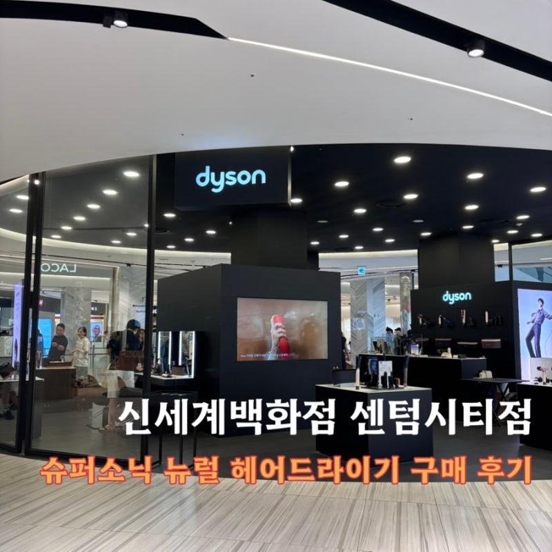 다이슨 슈퍼소닉 뉴럴 헤어드라이기 구매후기 (구매 꿀팁)