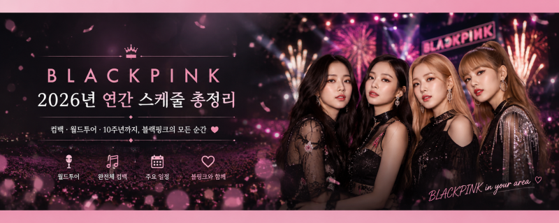 BLACKPINK 2026年年度行程總整理