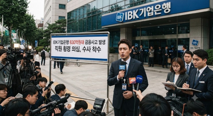 <b>기업은행</b> 833억 <b>금융사고</b>, 왜 7개월이나 몰랐을까? 지금 체크해야 할 ....