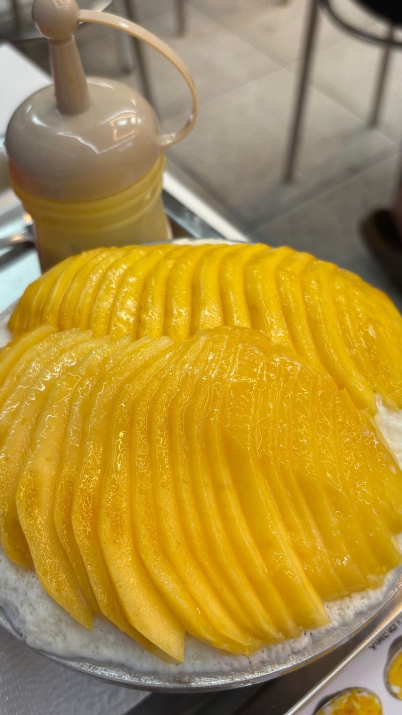 대구 서문시장 망고빙수 / 복숭아빙수 / 메론빙수 빙수맛집 디저트맛집 후식맛집, 2지구 지하....