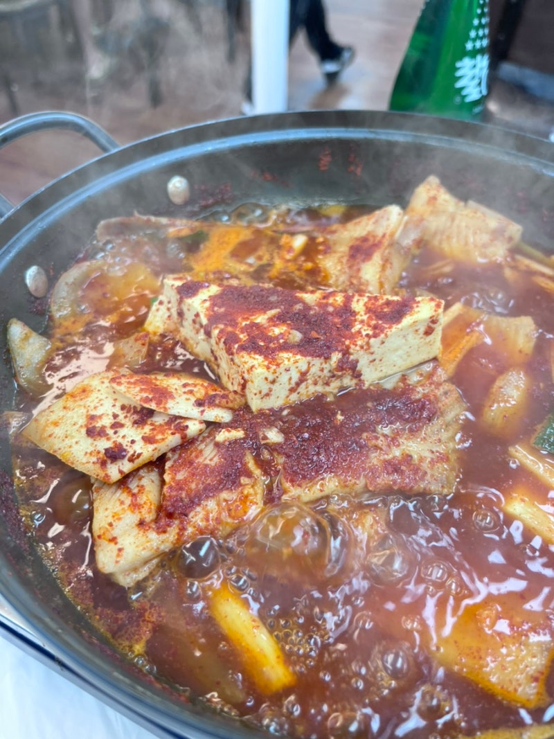 (속초)사돈집 물곰탕과 가오리조림