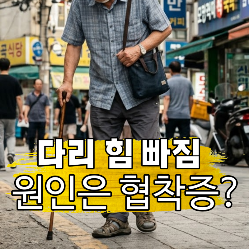 허리협착증 증세 다리저림과 근력저하 하지방사통 3개월간 어떻게 치료?