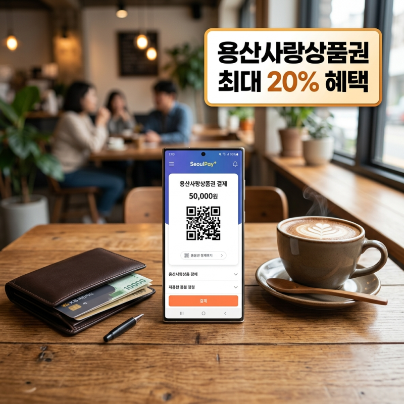 용산사랑상품권 구매 성공 팁 서울페이 땡겨요 할인 혜택 총정리