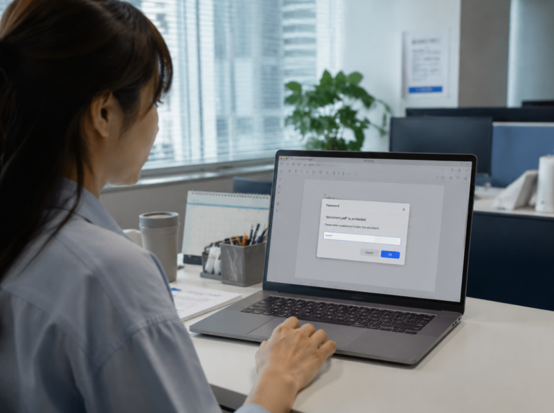 PDF 암호 해제 방법, 비밀번호 모를 때 해결하는 법 없음