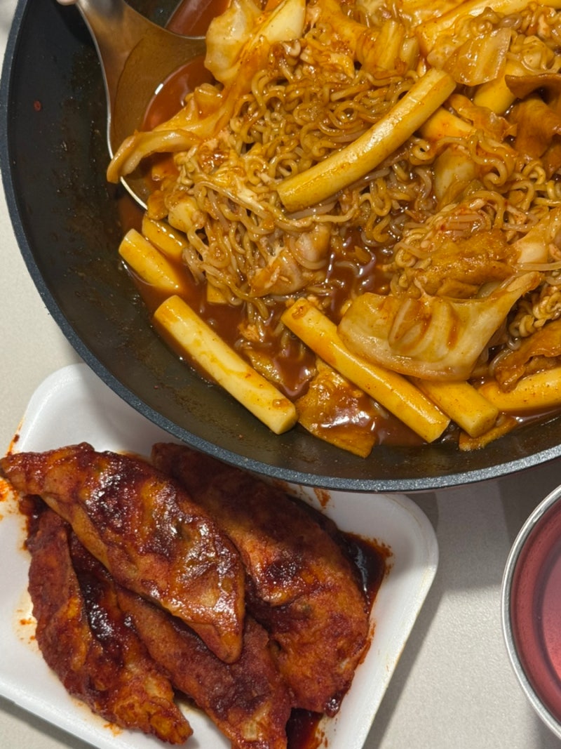 이수역 맛집 애플하우스 떡볶이 포장 비조리 매장비교 솔직후기